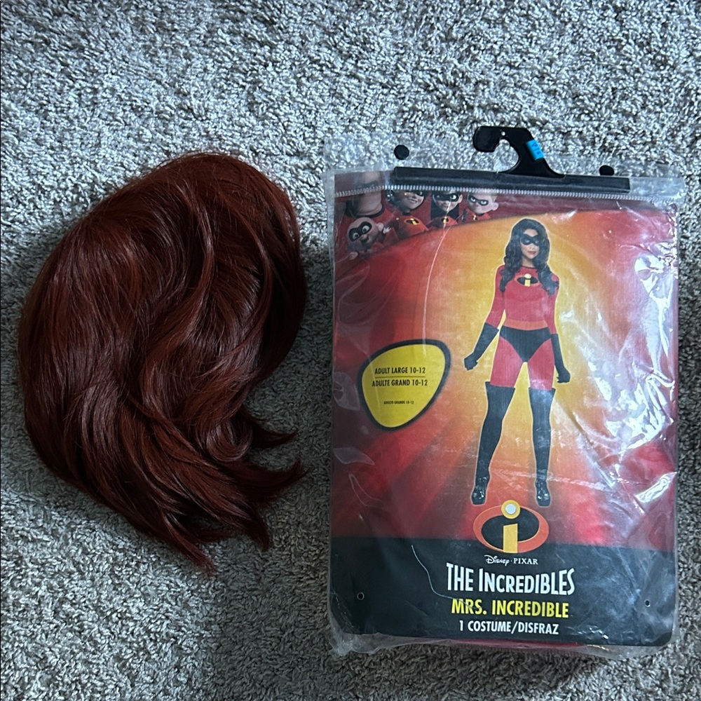 Mrs. Incredible Costume for Women Size Large 10-12 - Picture 2 of 2